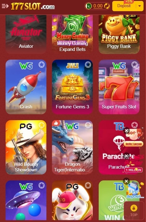 177slot game